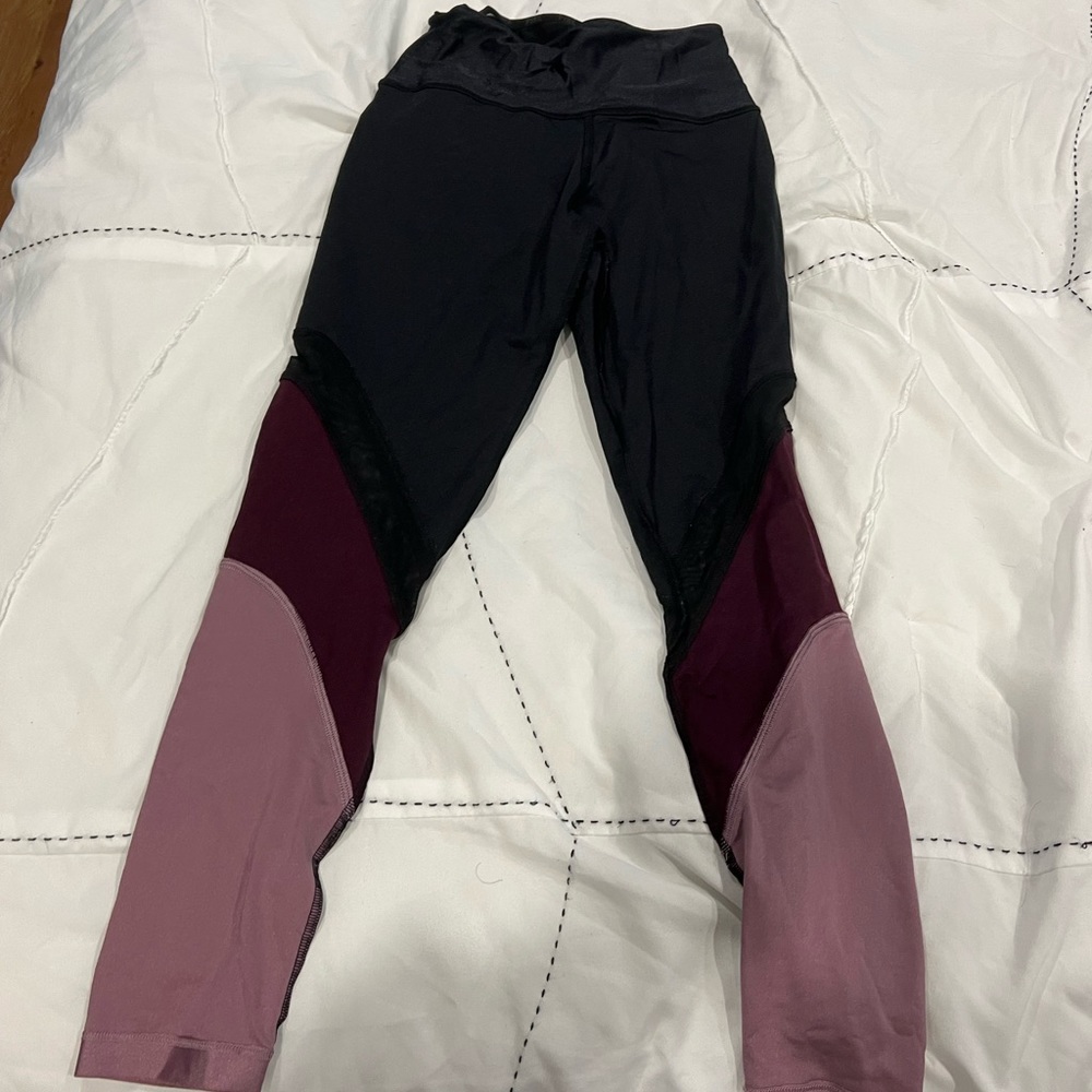 Pink yoga pants